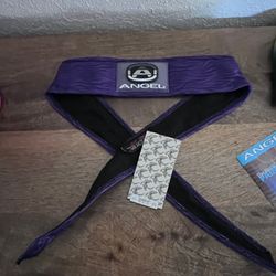 Angel x Bunkerking Paintball Headband - Purple - Vintage - Padded