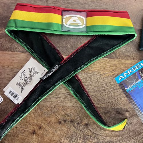 WDP x Bunkerking Rasta Headband - Padded - New oldstock, vtg