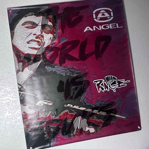 Miami Rage Angel Banner - Mint condition 