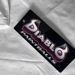 Diablo Avalanche T Shirt - White - XXL - New oldstock