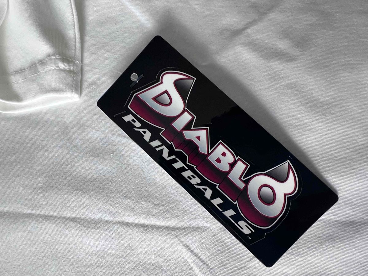 Diablo Avalanche T Shirt - White - XXL - New oldstock