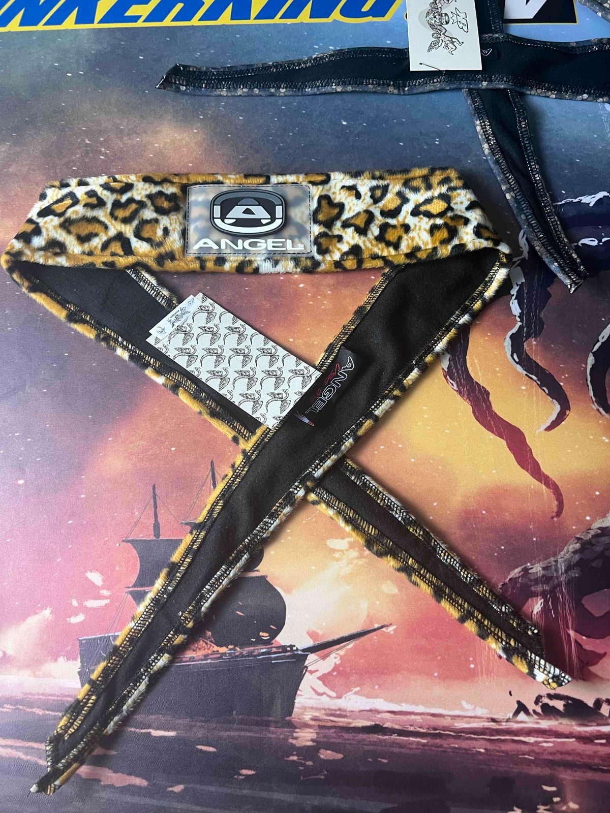 Angel x BK Leopard Headband - New oldstock