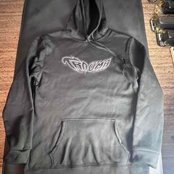 Diablo Paintball Trauma Hoodie - Size L  - Bonus Vtg Diablo Sticker Sheets - NOS