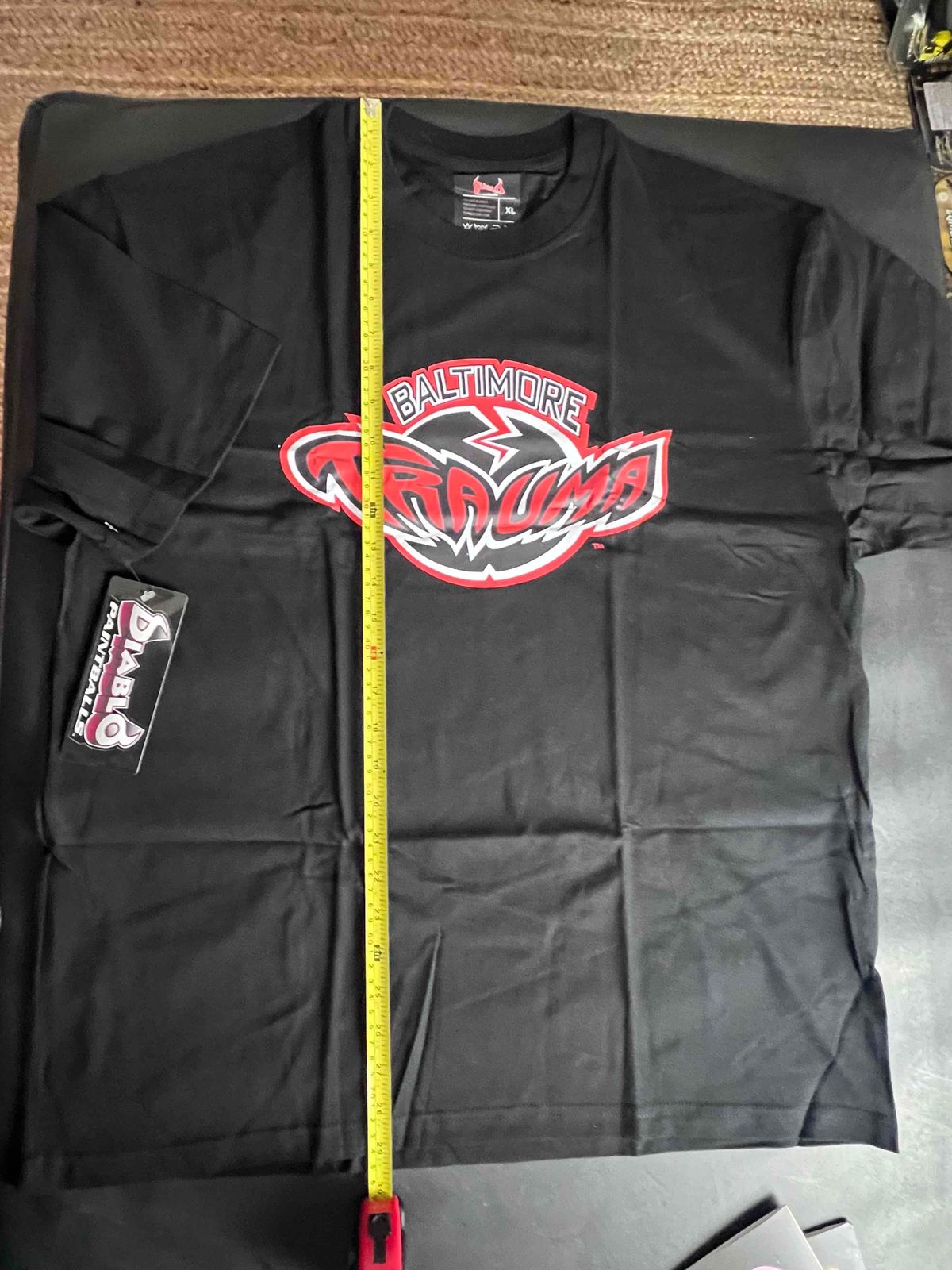 Vintage 🔥 Diablo Paintball Trauma T-Shirt - Size XL - New Oldstock