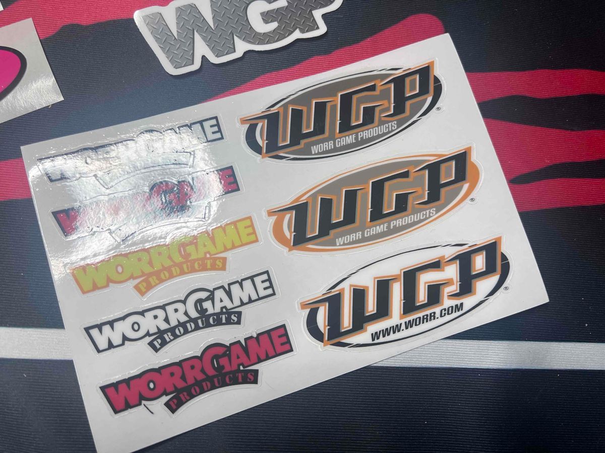🔥 WGP & Belsales Autococker STICKER LOT - ONE SHEET + 8 STICKERS - Vtg, Rare