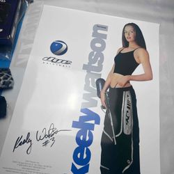 Keely DYE Girl Poster - Vintage, mint