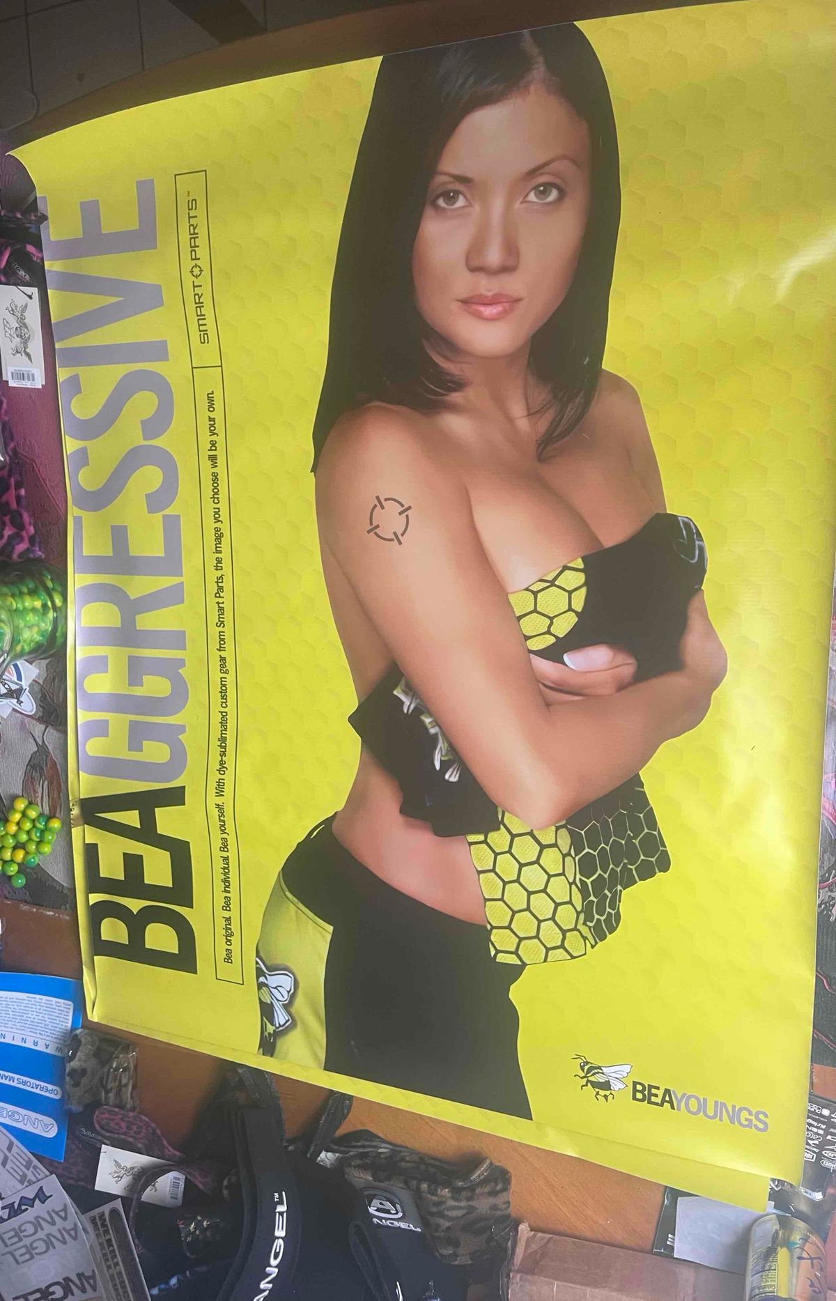 Bea Youngs Smart Parts Girls Shop Banner - Mint 