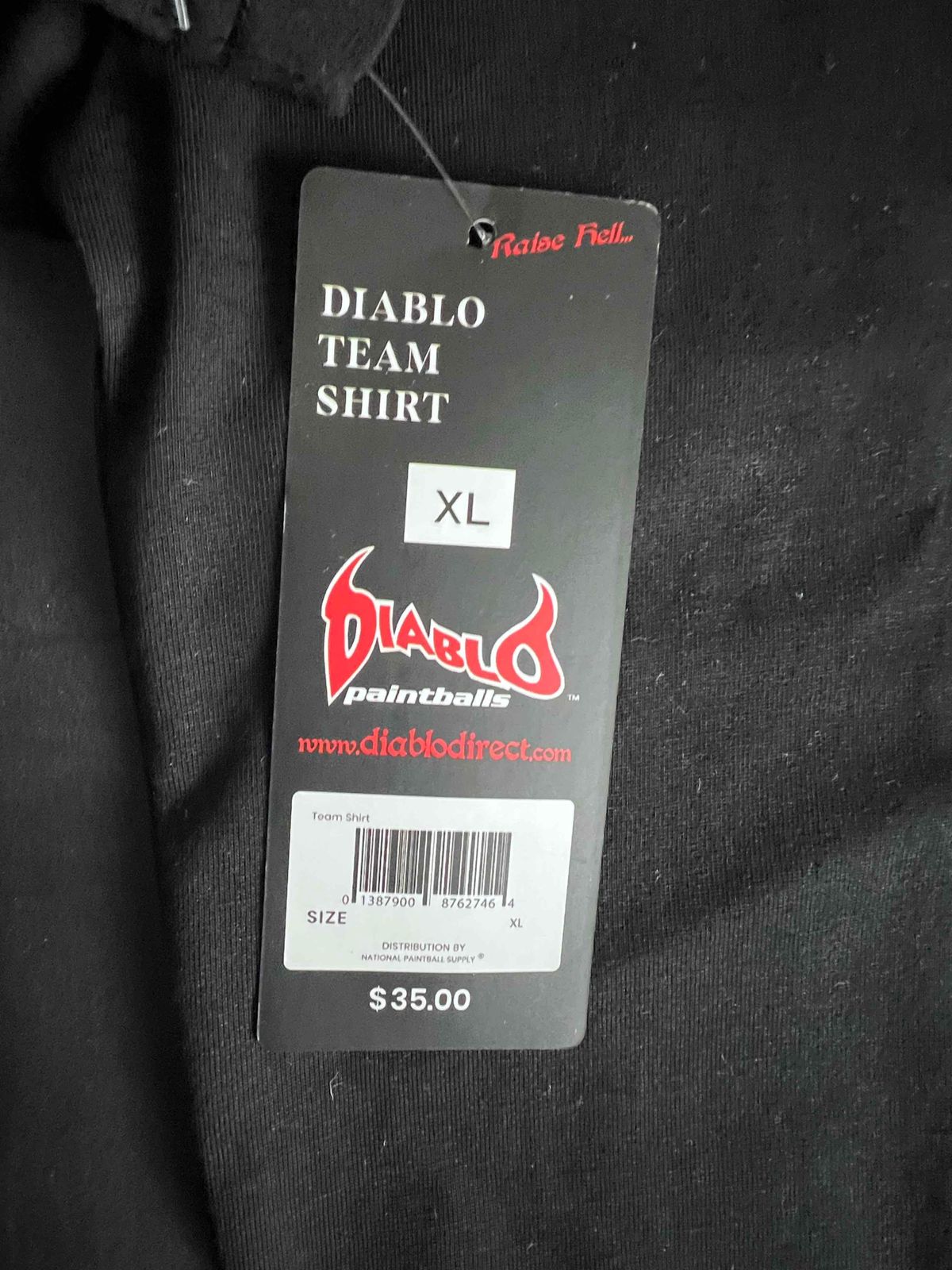 Vintage 🔥 Diablo Paintball OG Ironmen Paintball T-shirt  - Size XL  