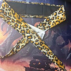 Angel x BK Leopard Headband - New oldstock