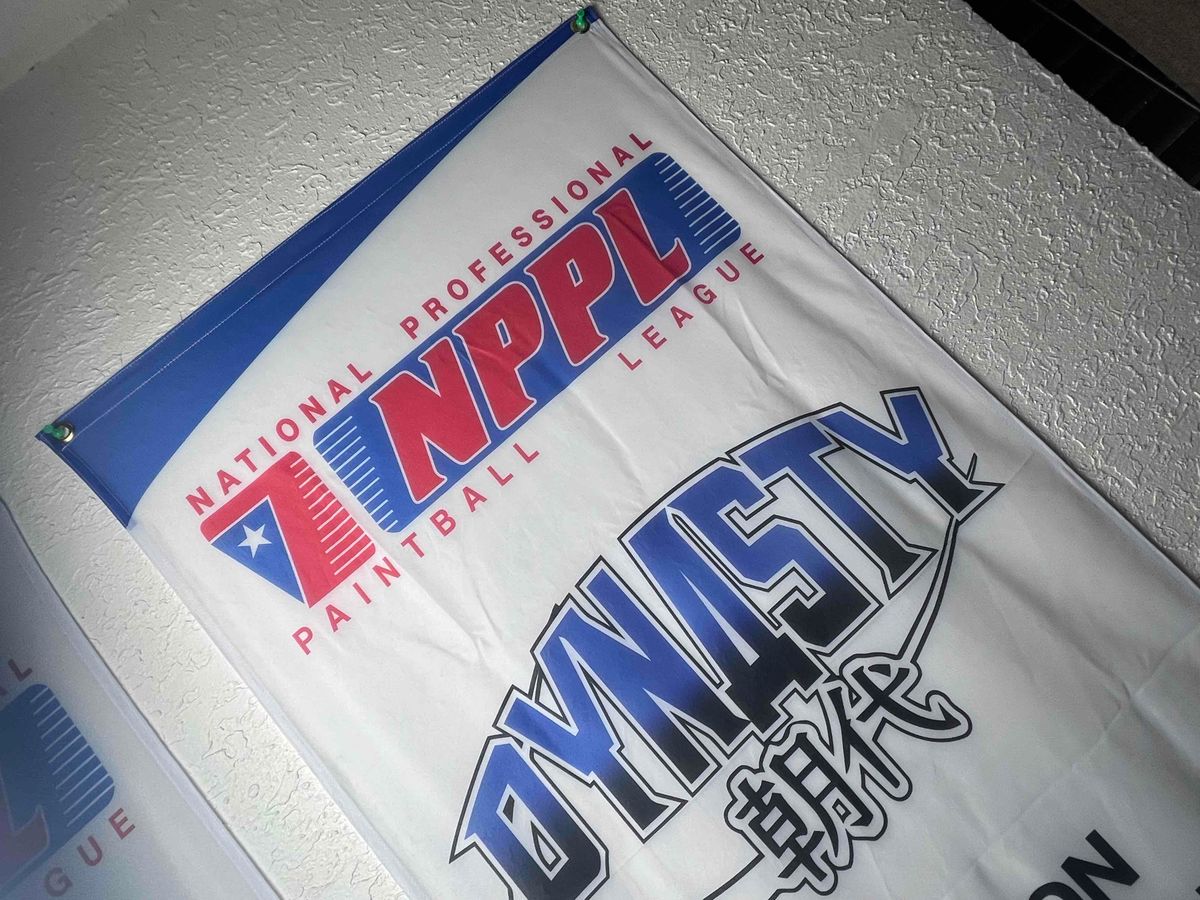 🔥Dynasty NPPL banners lot of 3🔥 vtg, mint memorabilia
