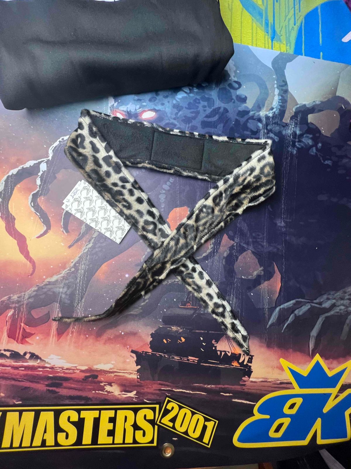 Angel x BK Leopard Headband - New oldstock