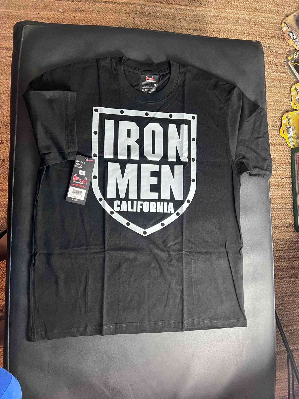 Vintage 🔥 Diablo Paintball OG Ironmen Paintball T-shirt  - Size XL  