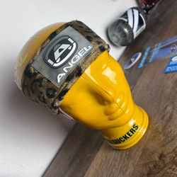 Angel x  Bunkerking Leopard Paintball Headband - Vintage - Padded - New Oldstock
