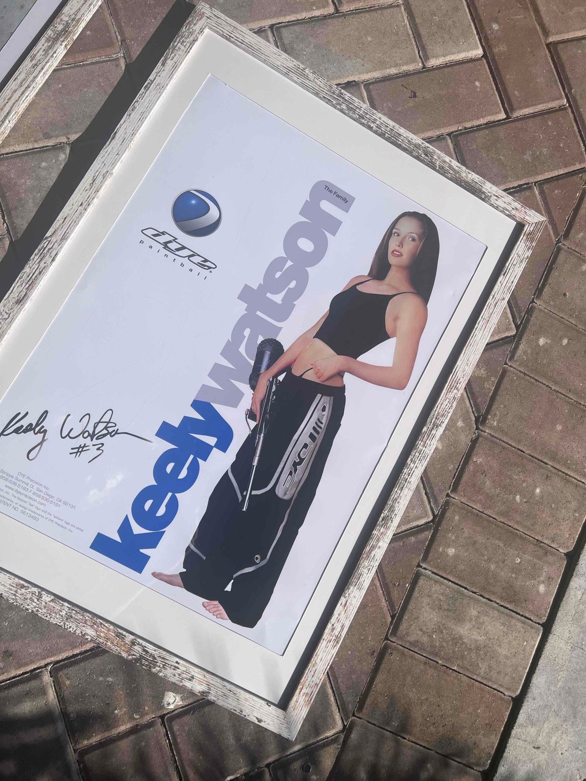 Keely Poster Lot - 2 Framed posters - mint 