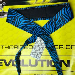 Angel x Bunkerking Headband  - BLUE TIGER