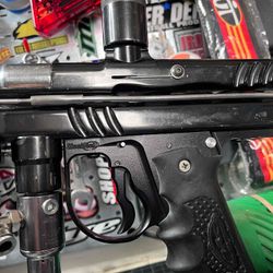 Freeflow Millennium Autococker Paintball Marker  - Vtg, Undrilled, Player’s Gun