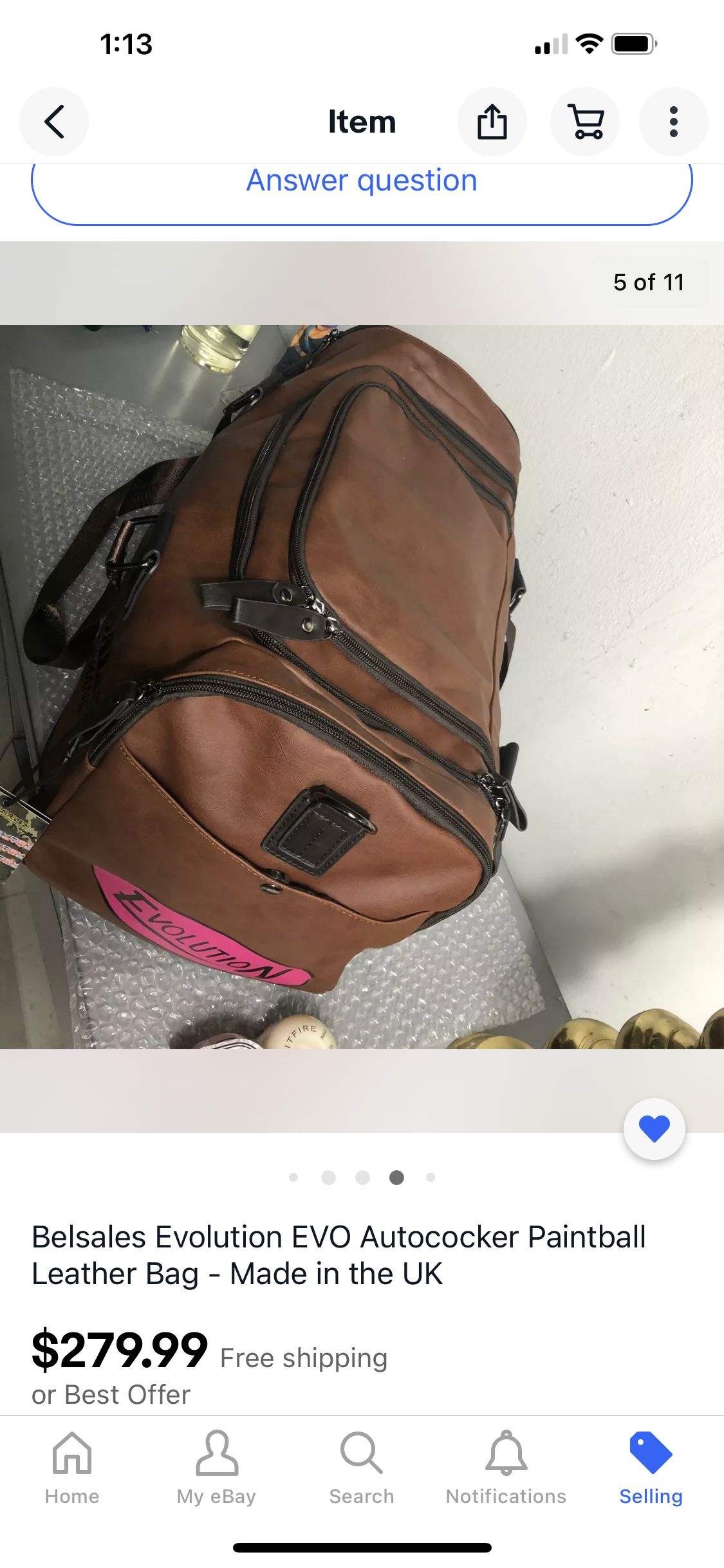 Belsales Gear Bag - New oldstock