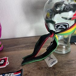 WDP x Bunkerking Rasta Headband - Padded - New oldstock, vtg