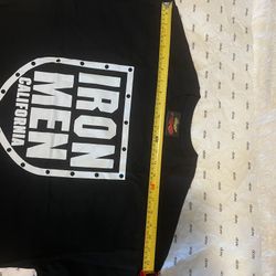 DRAXXUS IRONMEN T SHIRT - SIZE 2XL - NEW OLDSTOCK, VTG