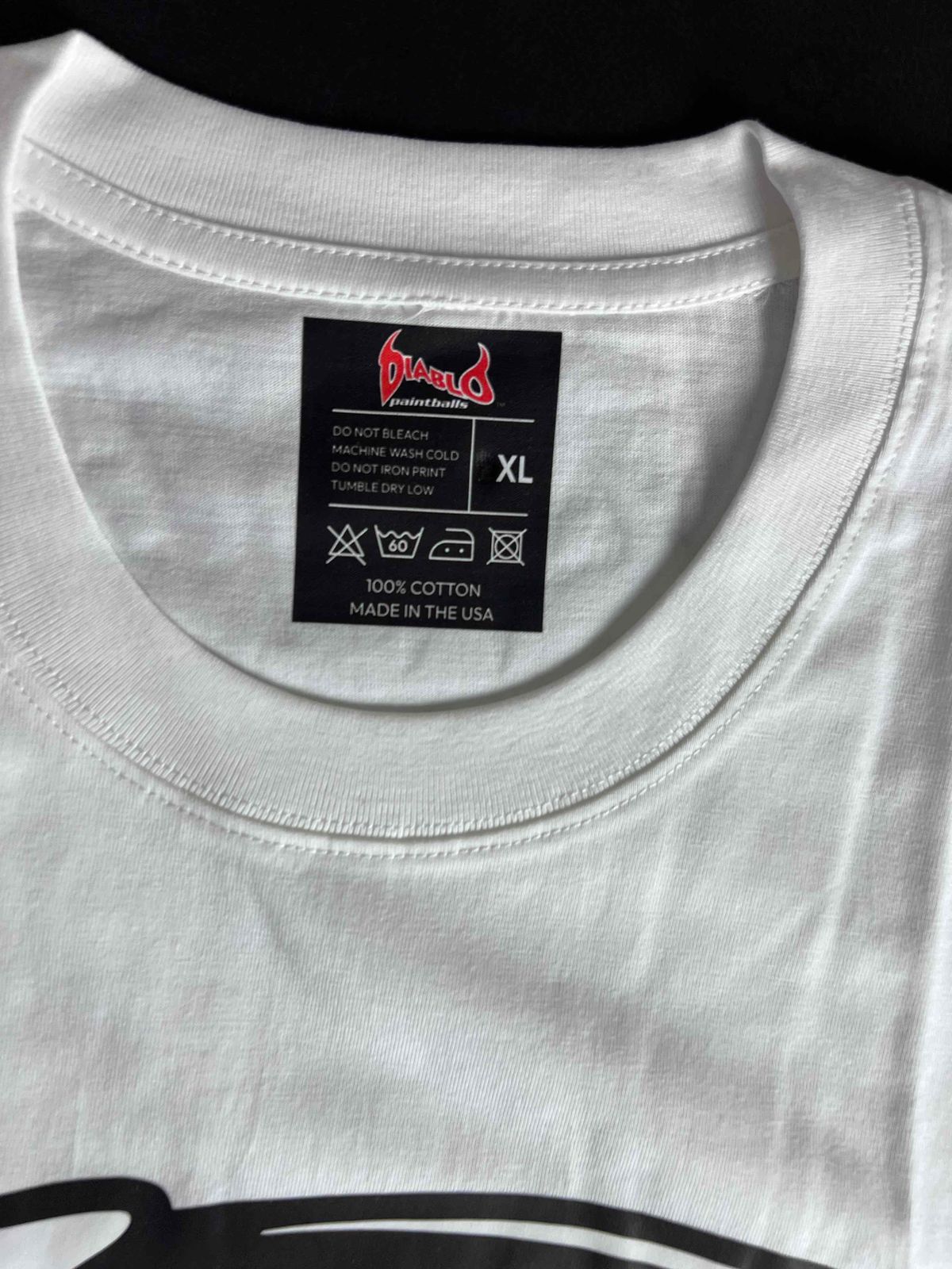 Vintage 🔥 Diablo Paintball OG Image Paintball T-shirt  - Size XL 