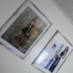 Keely Poster Lot - 2 Framed posters - mint 