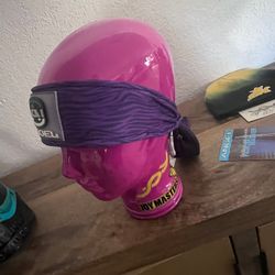 Angel x Bunkerking Paintball Headband - Purple - Vintage - Padded