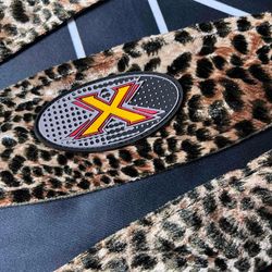 🔥 System X Paintball Headband - Leopard - Vintage, New Oldstock 🔥 Autococker
