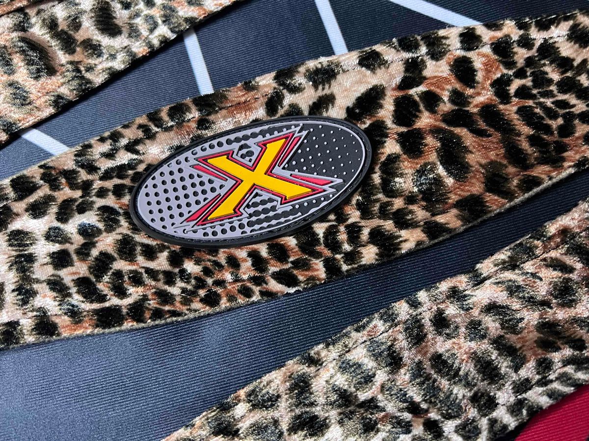 🔥 System X Paintball Headband - Leopard - Vintage, New Oldstock 🔥 Autococker