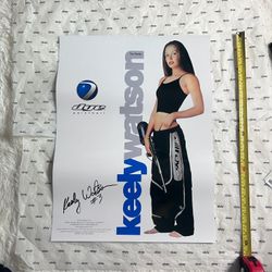 DYE Keely Watson Poster - New oldstock