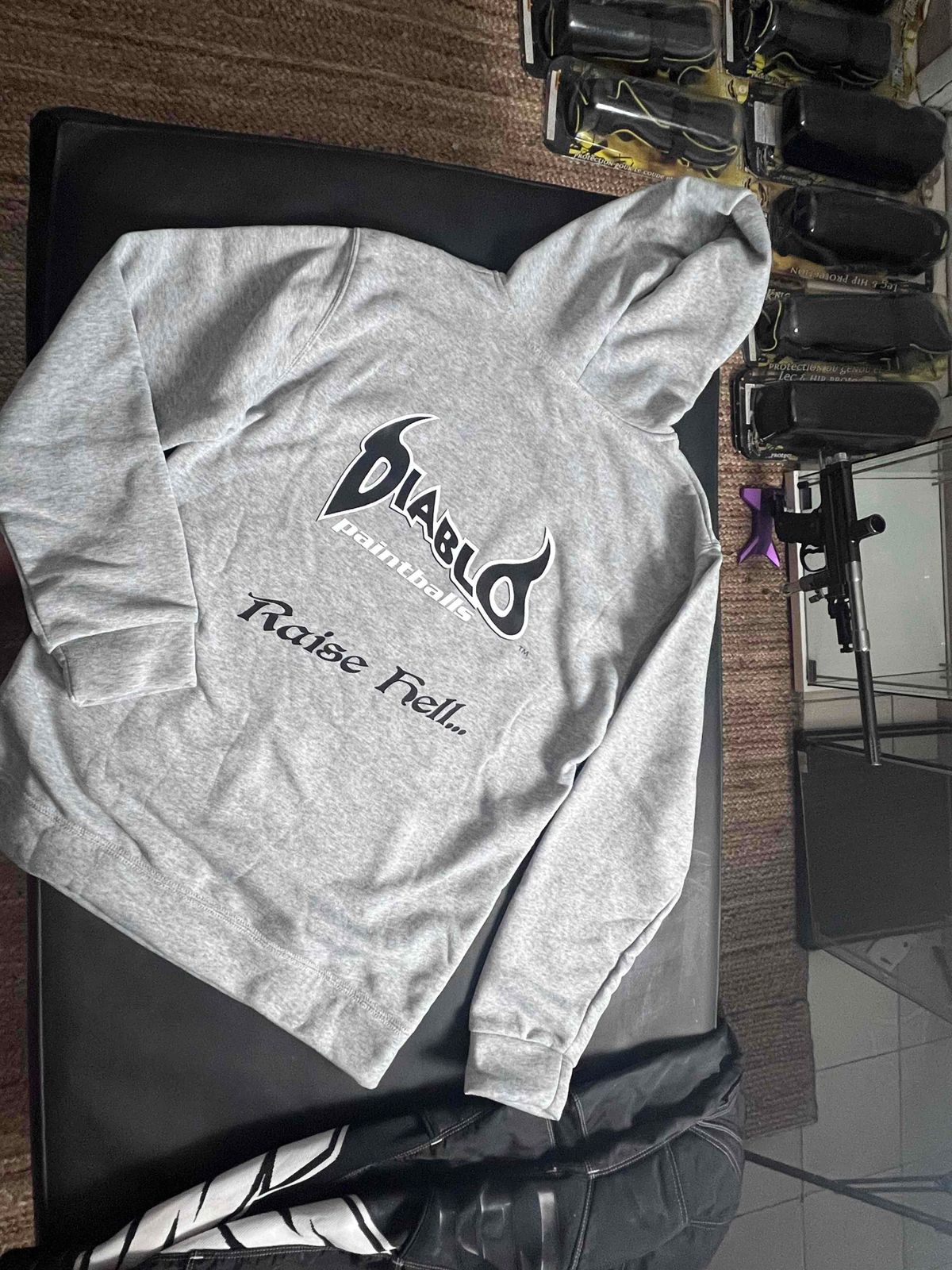 Vintage 🔥 Diablo Ton Ton OG Paintball Hoodie - Size L