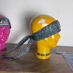 Angel x  Bunkerking Snake Paintball Headband - Vintage - Padded - New Oldstock