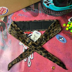 Angel x Bunkerking Headband - Leopard