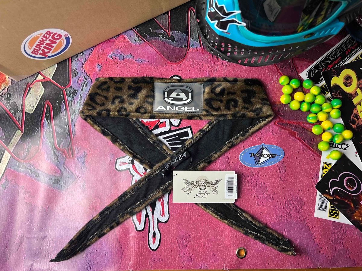 Angel x Bunkerking Headband - Leopard