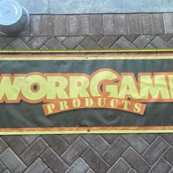 WGP Paintball Banner - Vtg, mint