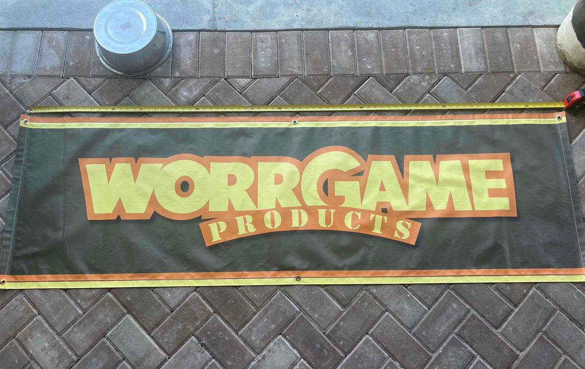 WGP Paintball Banner - Vtg, mint