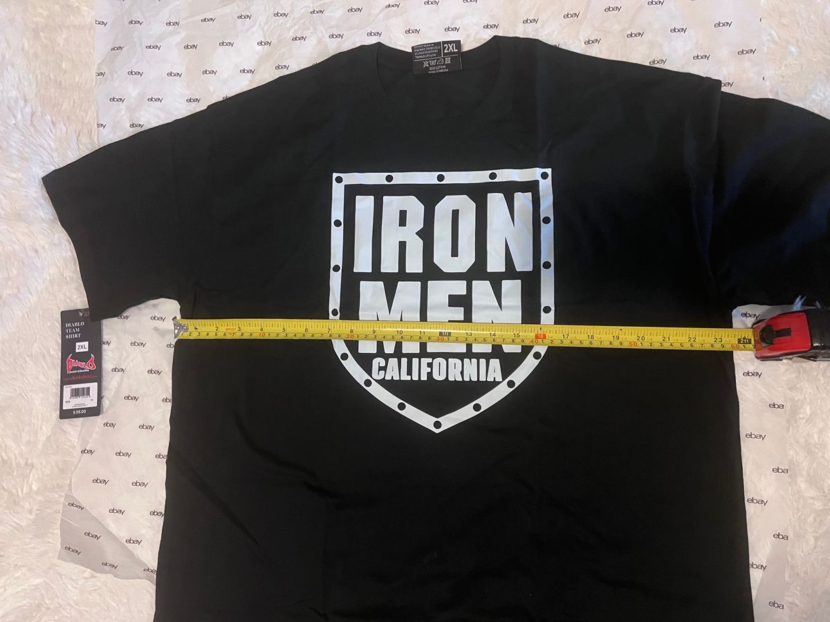 Diablo Ironmen Paintball T Shirt - Size 2XL - New oldstock