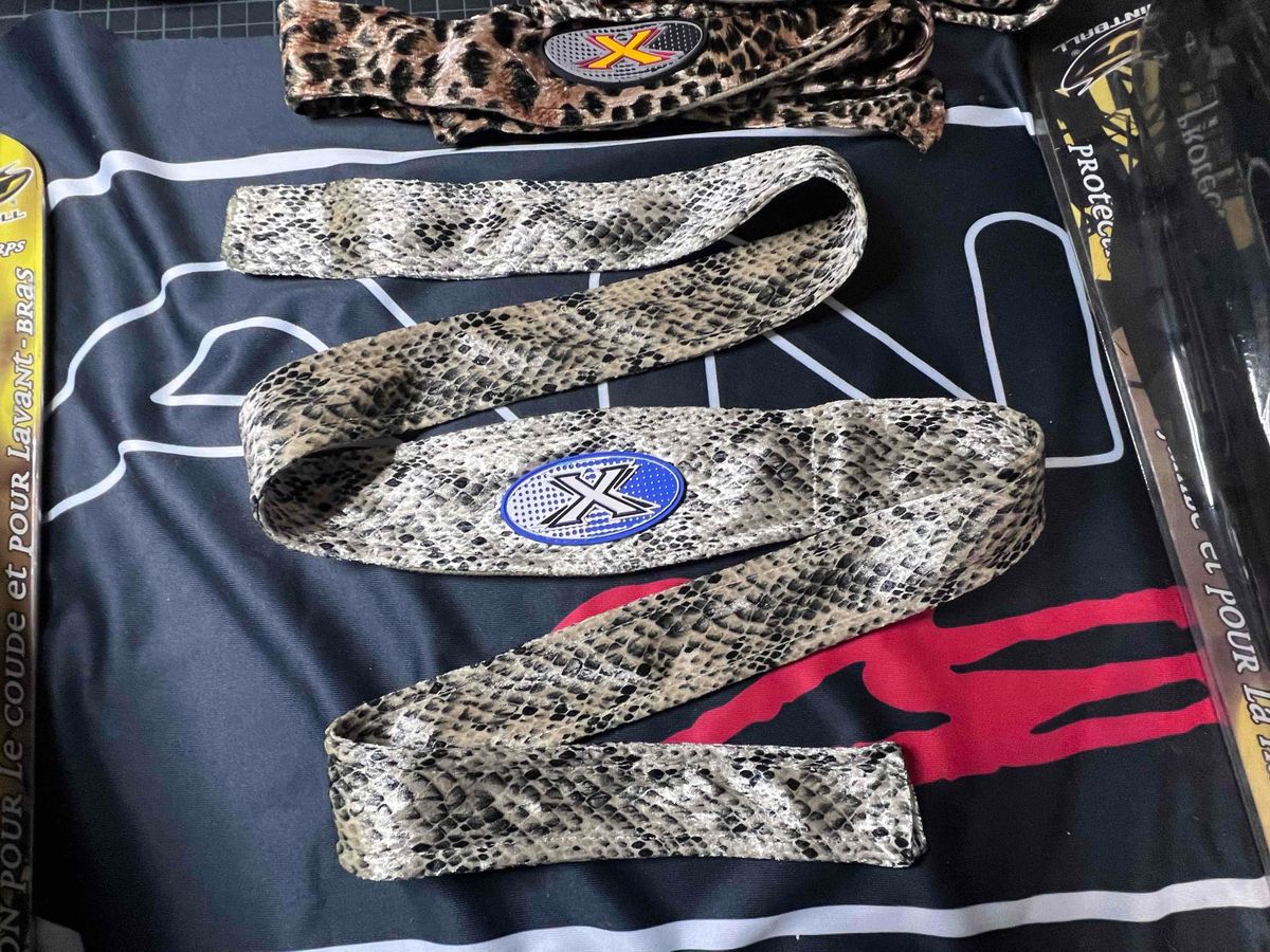 🔥 System X Paintball Headband - Snake - Vintage, New Oldstock 🔥 Autococker