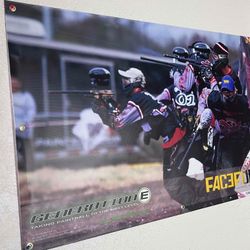 Generation E Trauma Matrix Paintball Banner - Vtg, mint