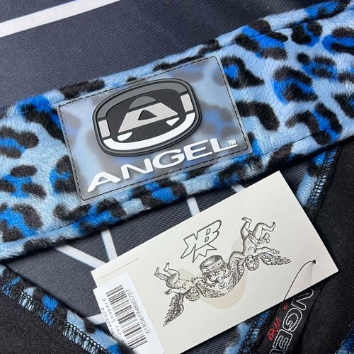 Angel Headband - Blue Snow Leopard - New oldstock