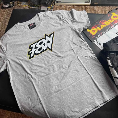 Vintage 🔥 Diablo TonTon Paintball  T Shirt - Size L  - Free Vtg Stickers