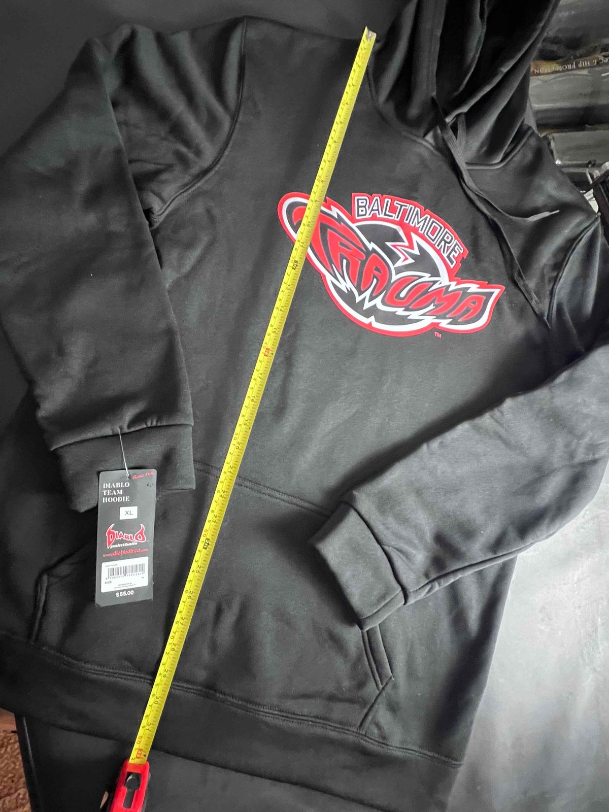 Vintage 🔥 Diablo Trauma Hoodie - XL - new oldstock