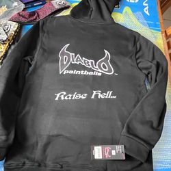 Diablo Ironmen Hoodie - New oldstock, vtg painball