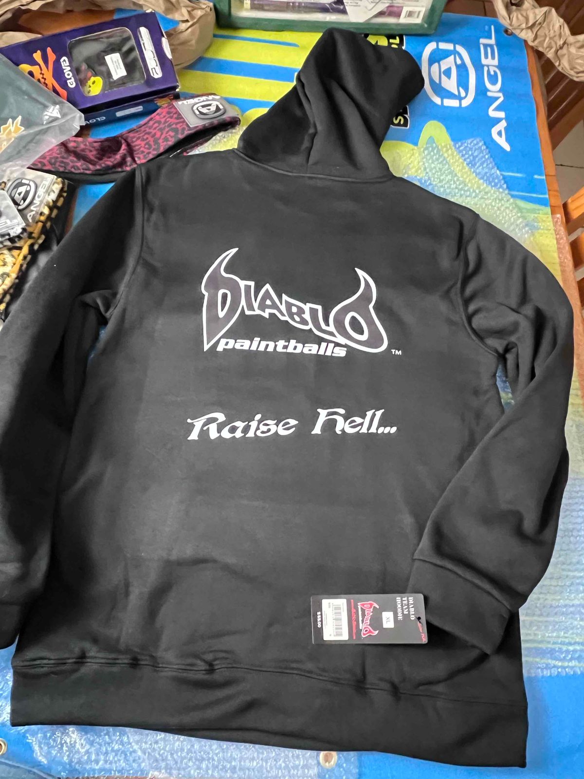 Diablo Ironmen Hoodie - New oldstock, vtg painball