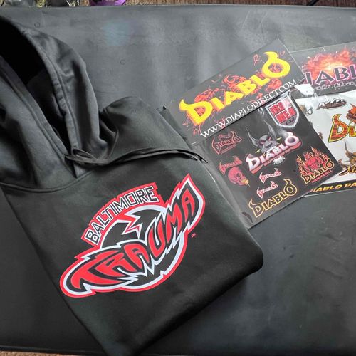 Vintage 🔥 Diablo Trauma Hoodie - XL - new oldstock