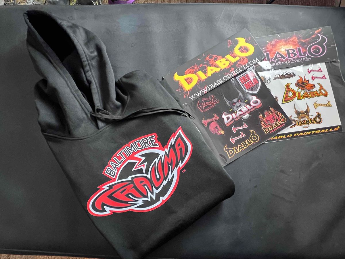 Vintage 🔥 Diablo Trauma Hoodie - XL - new oldstock