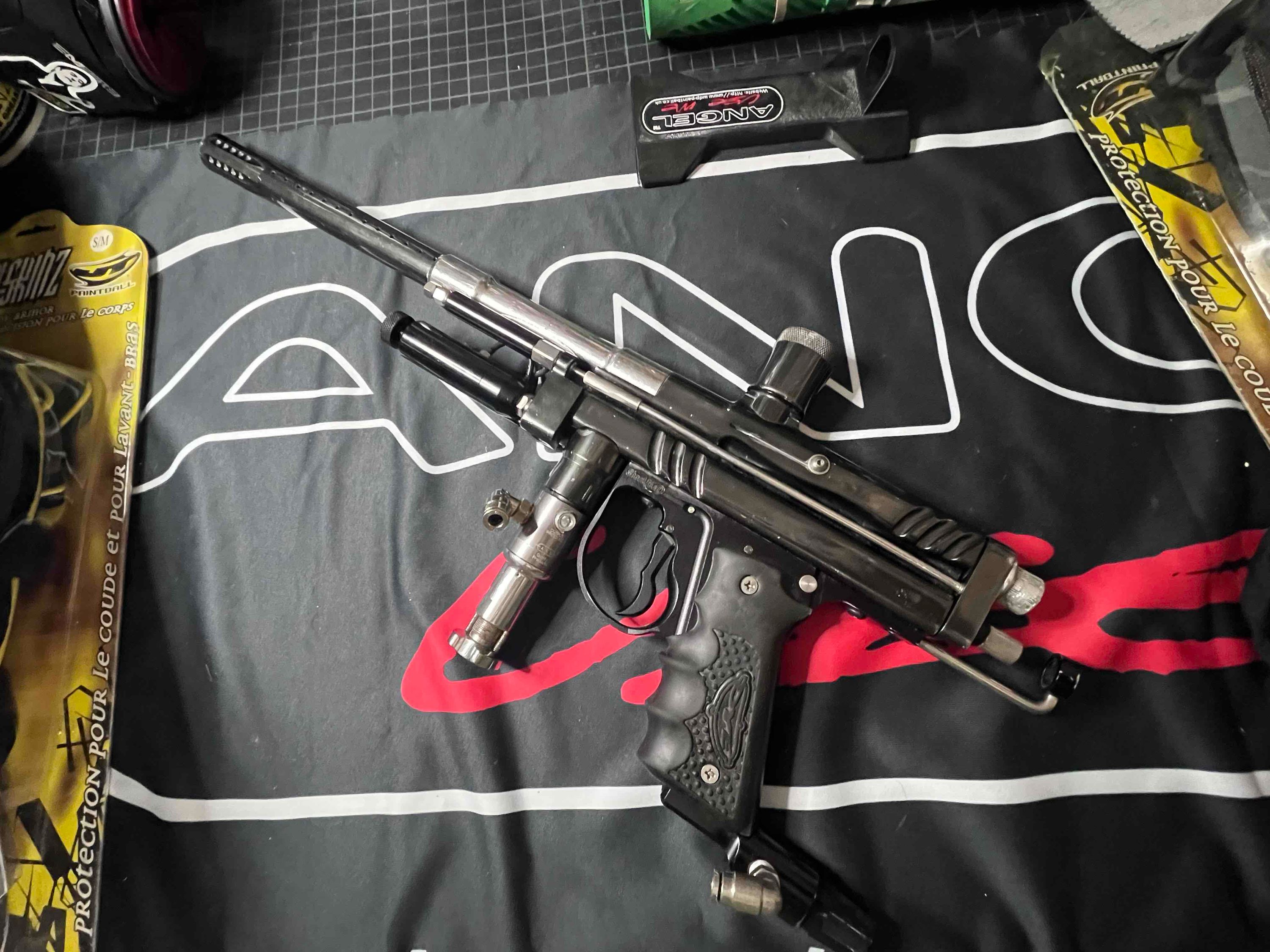 from CO2 イミュノフェリンおまとめ Freeflow Millennium Autococker Paintball Marker - Vtg, Undrilled