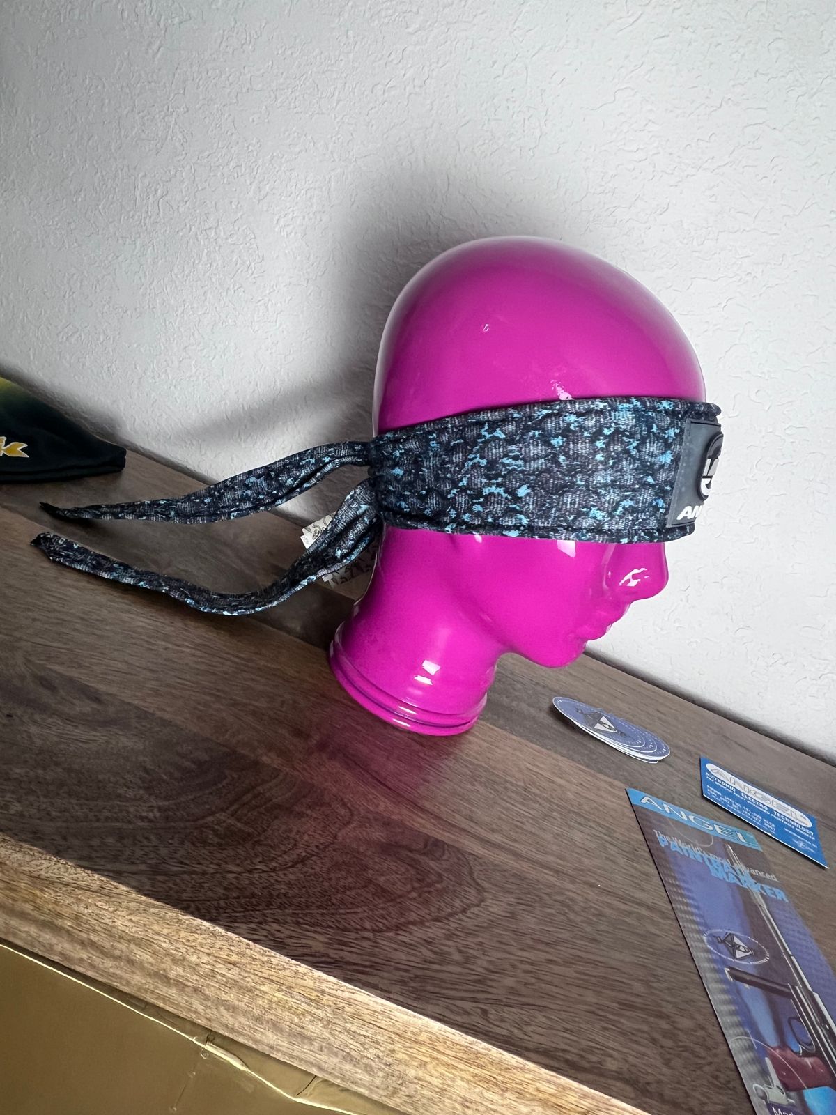 Angel x  Bunkerking Snake Paintball Headband - Vintage - Padded - New Oldstock