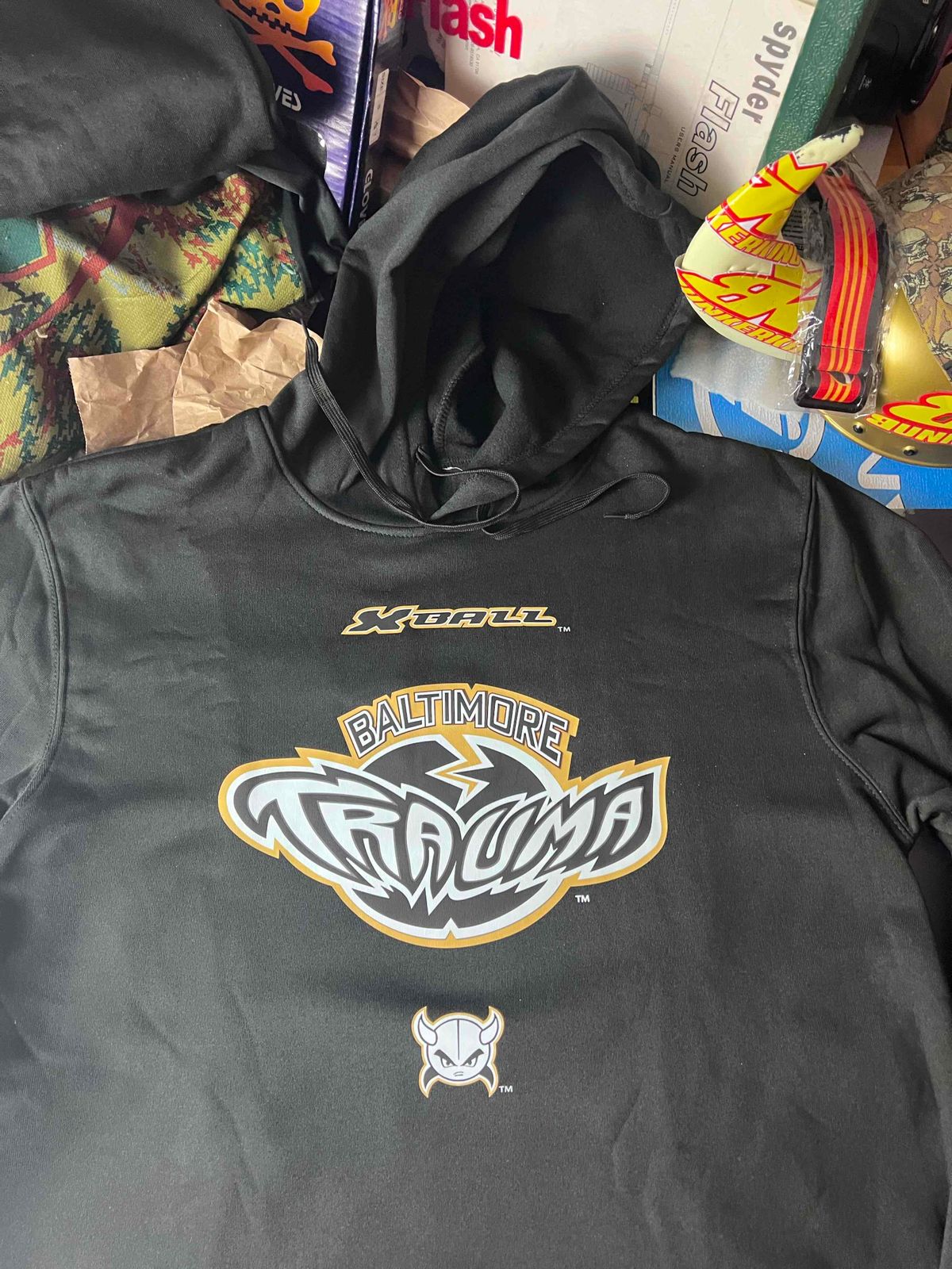 Draxxus Baltimore Trauma Hoodie - 2XL - new oldstock, vtg