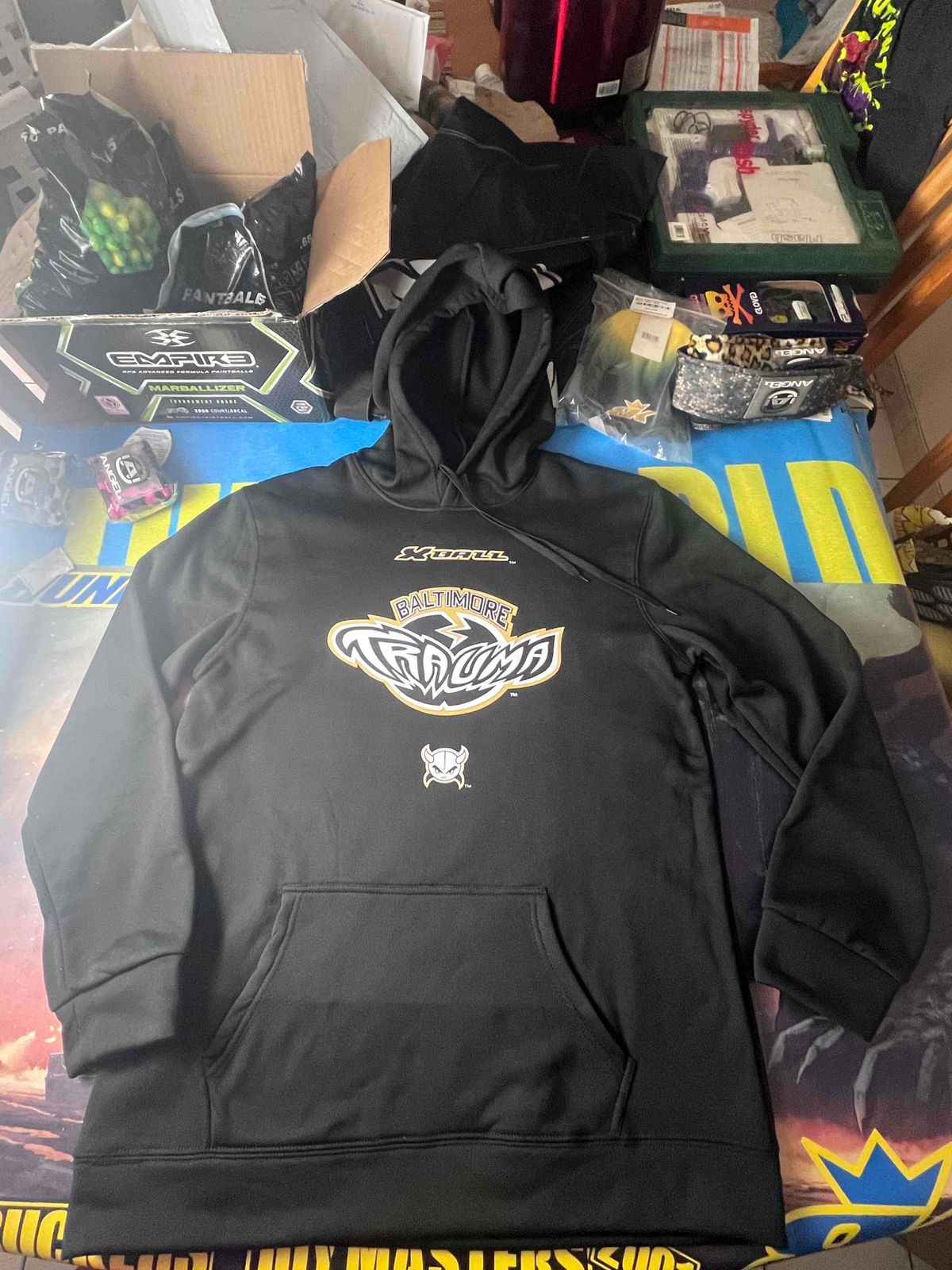 Draxxus Trauma Hoodie - XXL - New oldstock