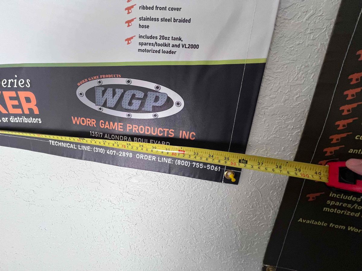 WGP Predator Autococker Banner, vtg